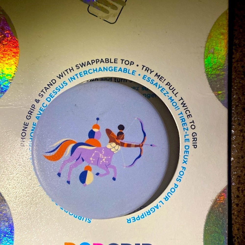 PopSocket Sagittarius Be Rooted- Pop Grip- New